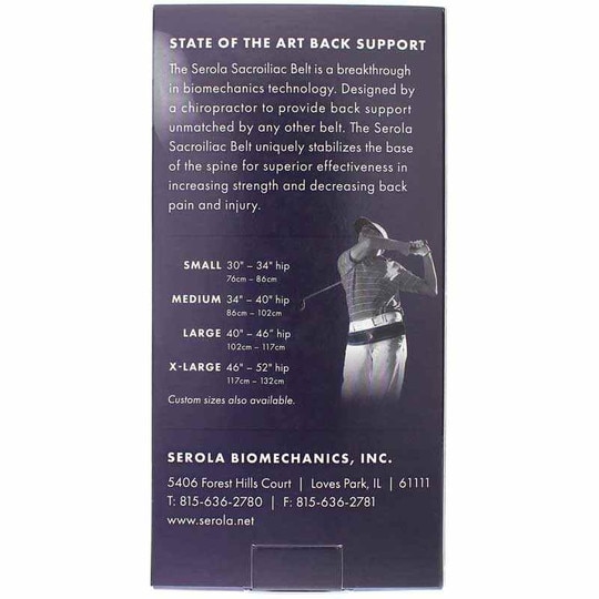 Serola Sacroiliac Belt, SER